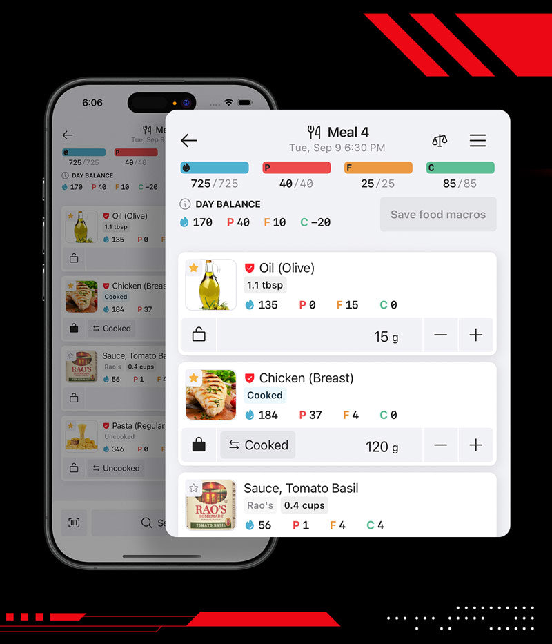 RP Diest Coach Target Macros