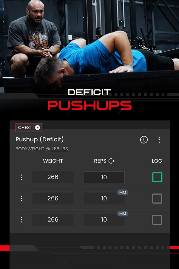 Deficit Pushups