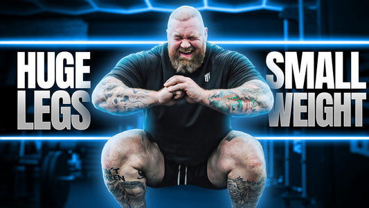 Thor Bjornsson's Leg Day: Huge Gains Without Heavy Weights