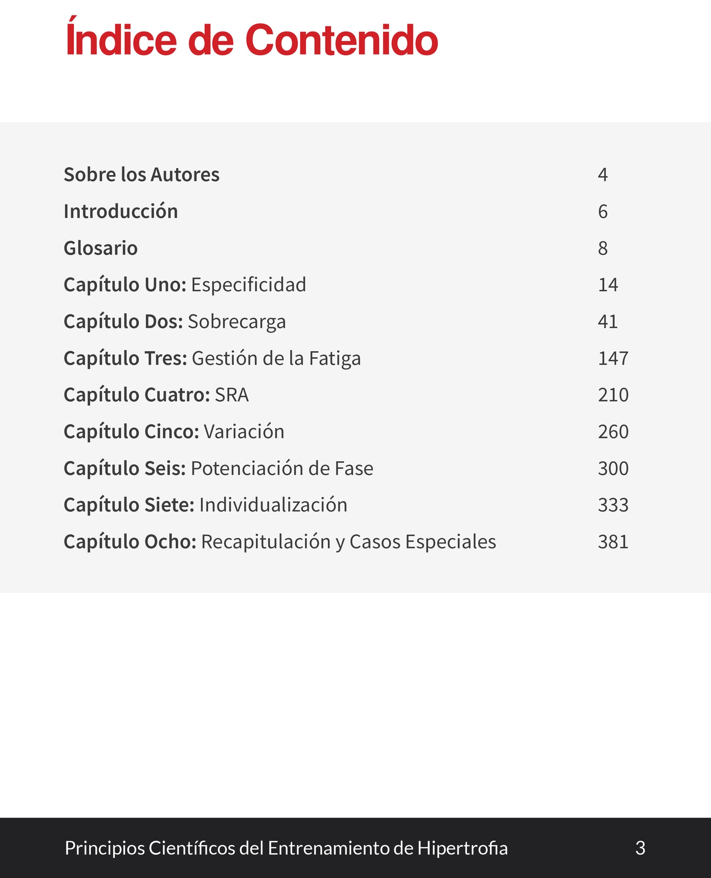 Principios Cientificos del Entrenamiento de Hipertrofia eBook