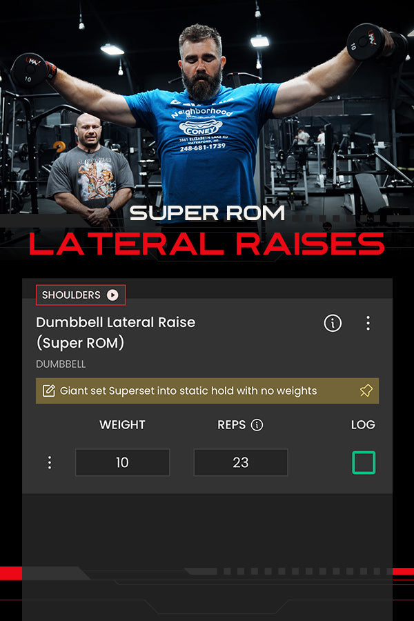 Super Rom Lateral Raiser