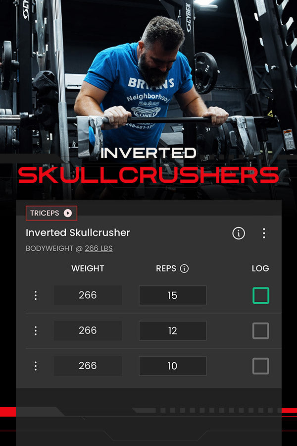 Inverted Skullcrushers