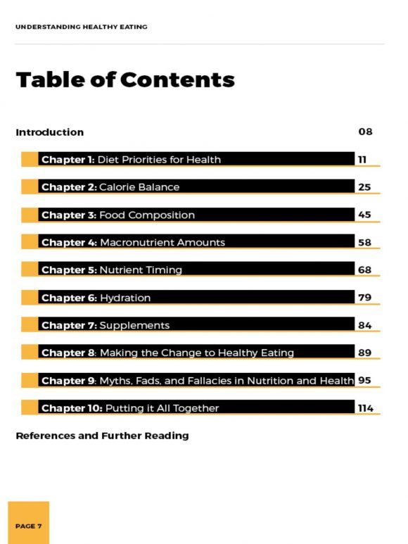 Understanding Healthy Eating eBook