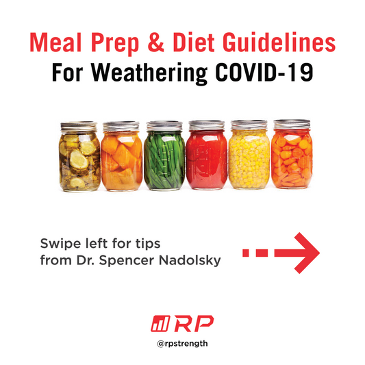 Meal Prep And Diet Guidelines For Weathering COVID-19