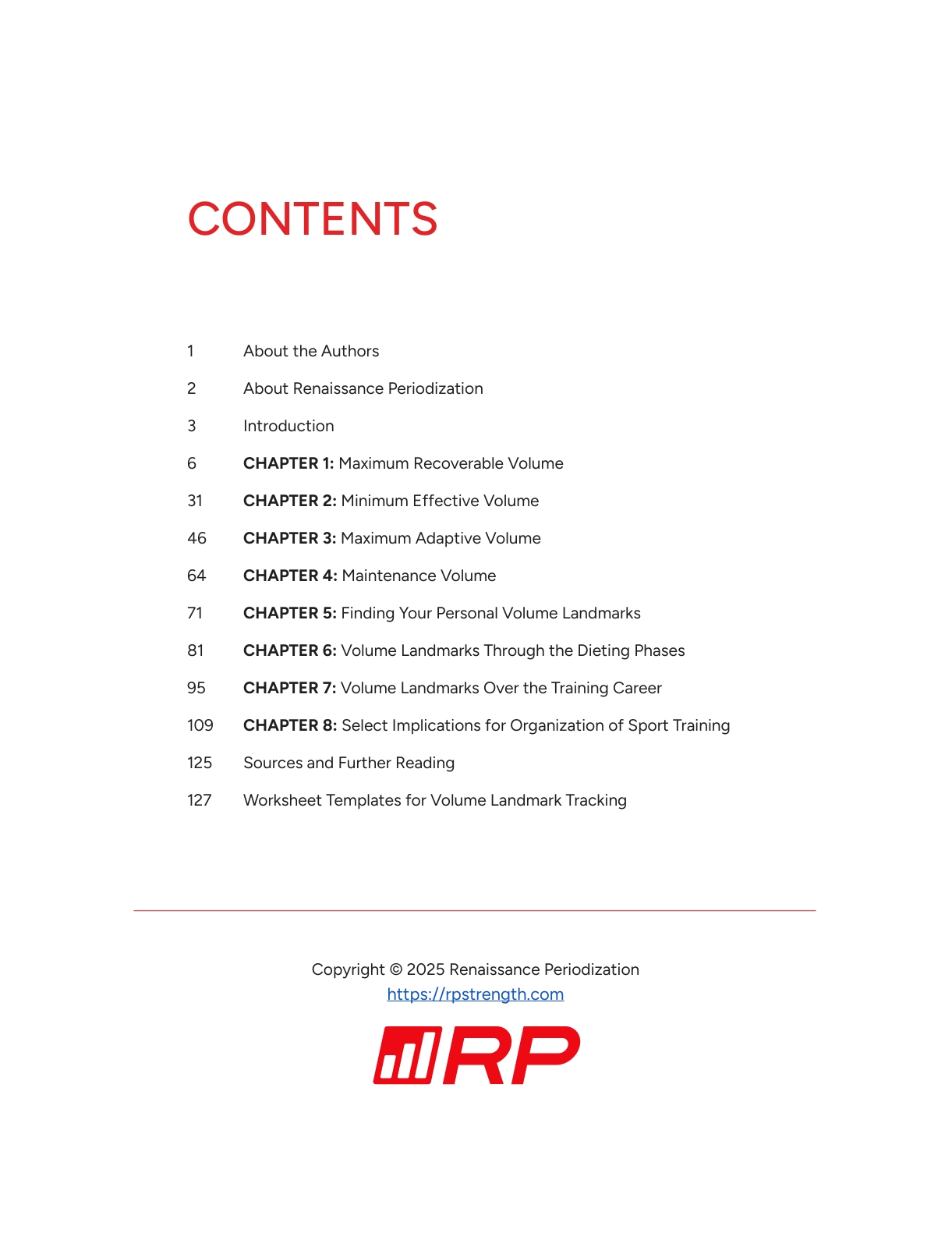 How Much Should I Train? eBook